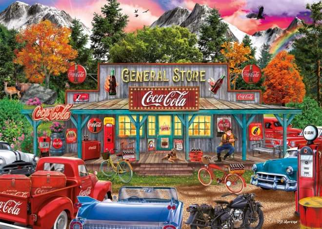 Schmidt Puzzle Coca Cola Laden 1000 Teile