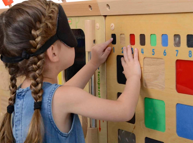 Masterkidz Sensorik-Brett Materialstrukturen