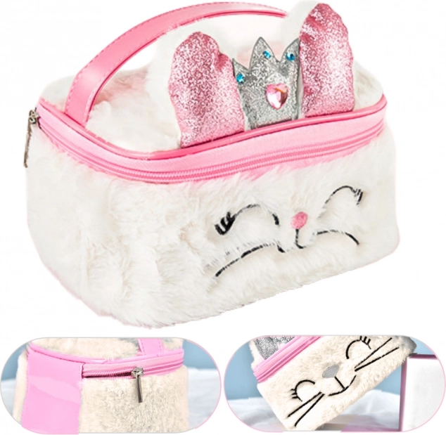 Kinderschminkwerkzeug Häschen Weiß 20 cm