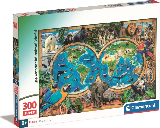 Clementoni Das fantastische Tierwelt-Puzzle, 300 Teile