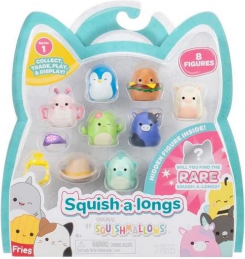 Squish A Long Set mit 8 Figuren W2