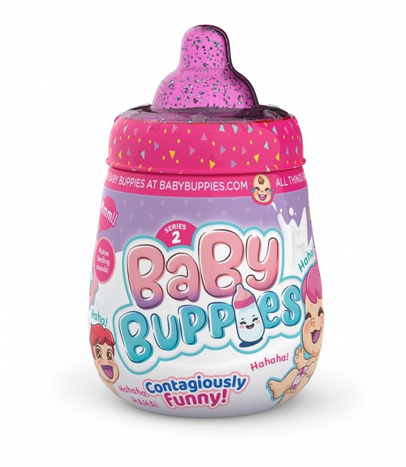 Lachendes Baby Buppies