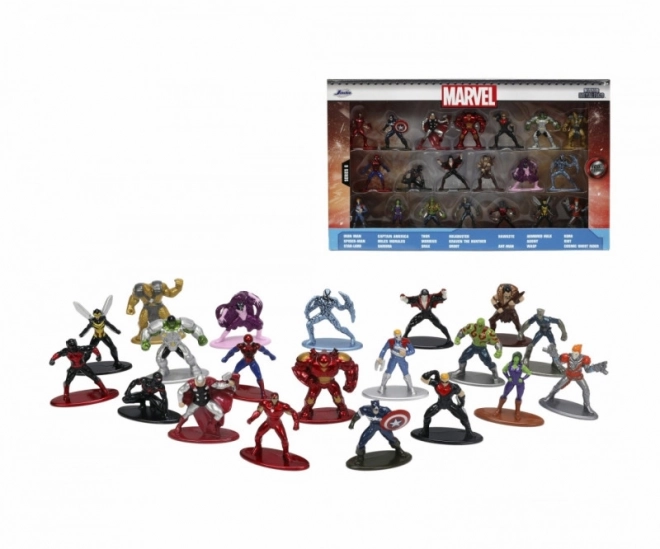 Marvel Metallische Sammelfiguren Nano 20 Stück, Wave 6