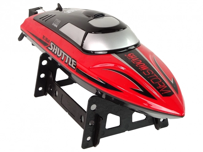Ferngesteuertes Motorboot Rot