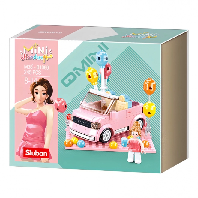 Sluban Girls Dream Mini Handcraft Rosa Cabriolet