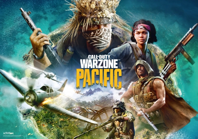 Puzzle Call of Duty - Warzone Pacific 1000 Teile