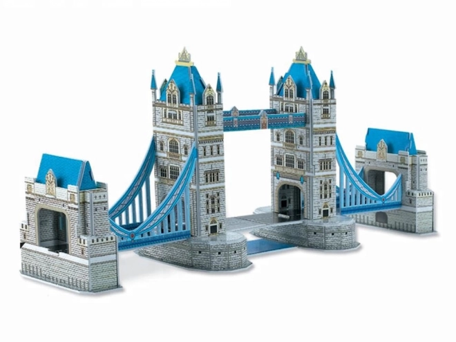 3D Puzzle Tower Bridge Modell