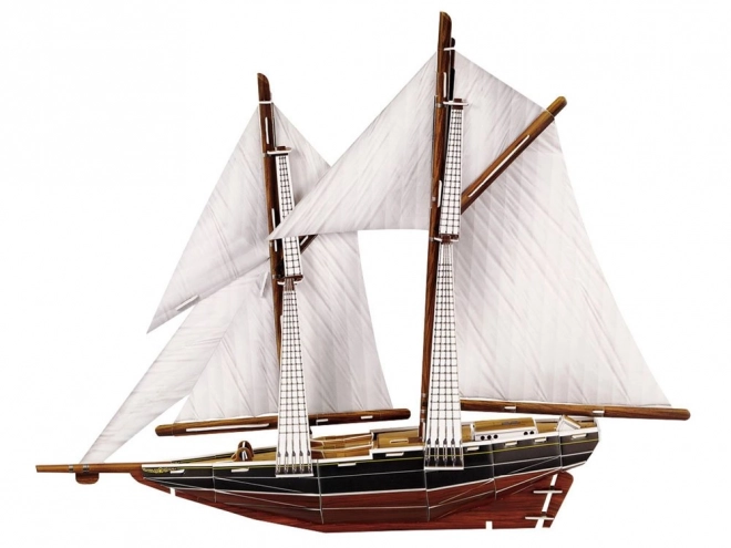 3D-Puzzle Segelschiff Bluenose