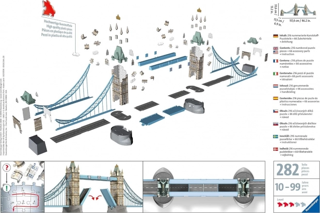 3D Puzzle Tower Bridge London