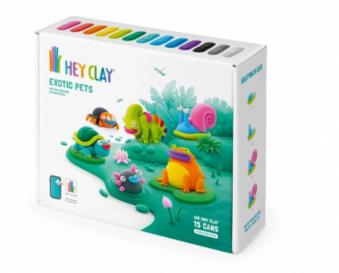 Hey Clay Exotische Tiere Modelliermasse