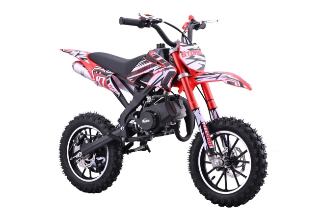 Roter Benzinmotor STORM 49CC