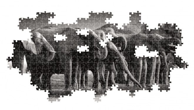 Clementoni Panorama Puzzle 1000 Teile - Riesenherde