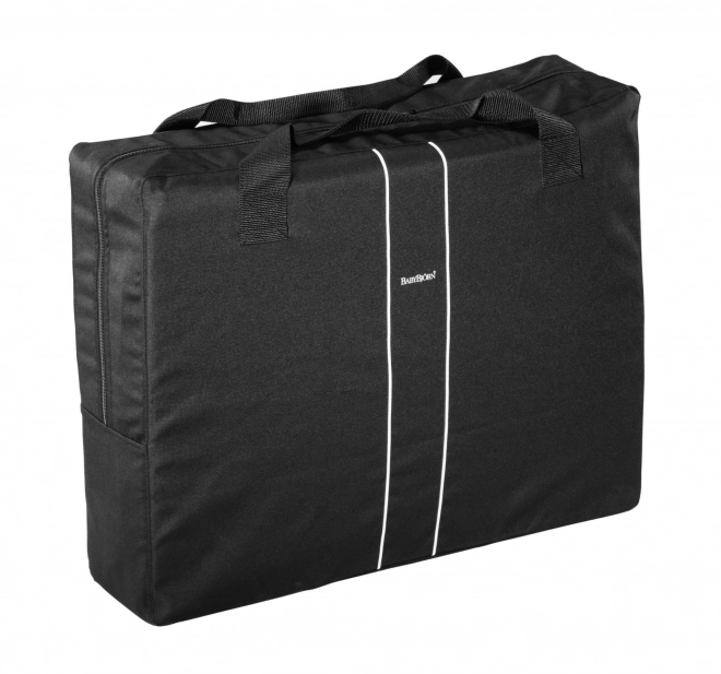 BABYBJÖRN - Reisebett LIGHT - Silber + Spannbettlaken – Schwarz