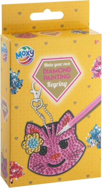 Grafix Diamantmalerei – Anhänger Katze