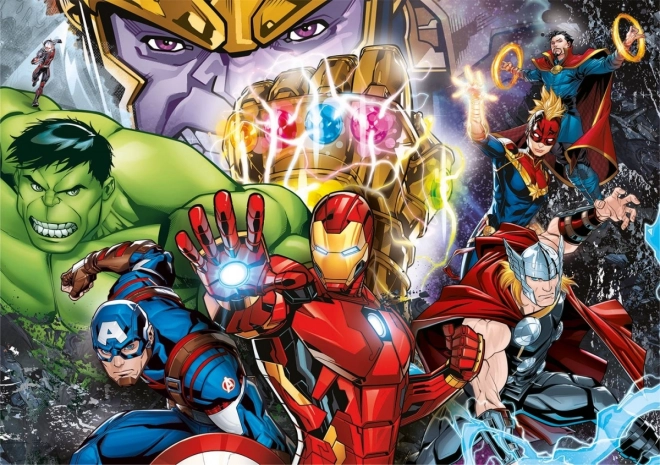 Clementoni Puzzle Brilliant 104 Teile - MARVEL