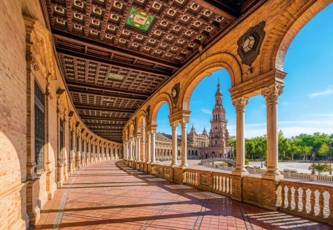 Castorland Puzzle Spanischer Platz, Sevilla