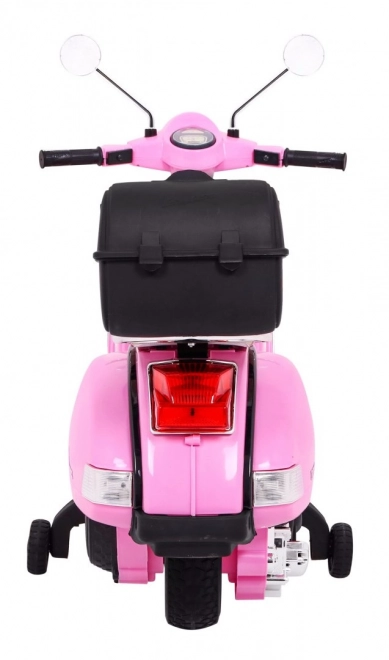 Elektrischer Kinderroller Vespa Rosa