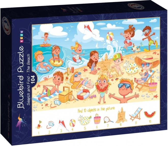 Bluebird Puzzle - Auf der Suche am Strand