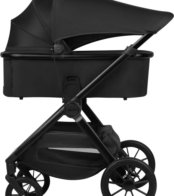 Lionelo Kombikinderwagen Layla 3-in-1 Schwarzer Onyx