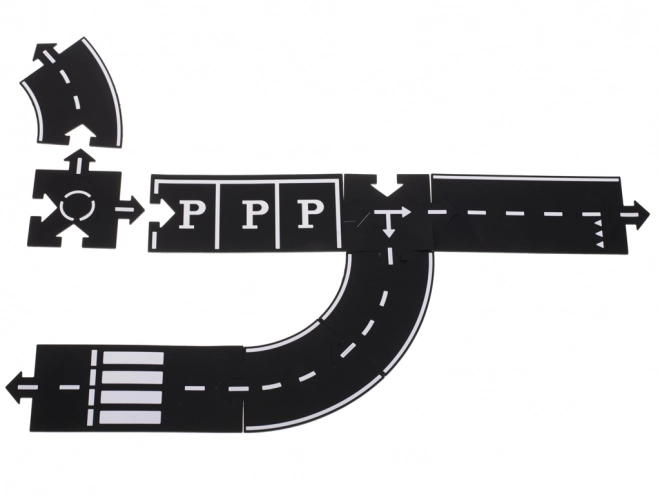 Kreatives Puzzle 2-in-1 Straßenweg 40 Teile