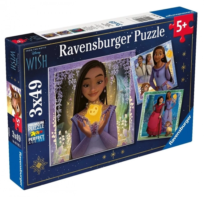 Ravensburger Disney Wunsch Puzzle 3x49 Teile