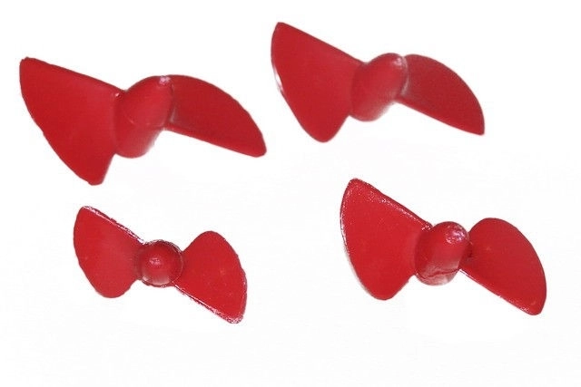 Zweiblatt-Schiffspropeller für RC-Boote M4 mit einem Durchmesser von 45 mm