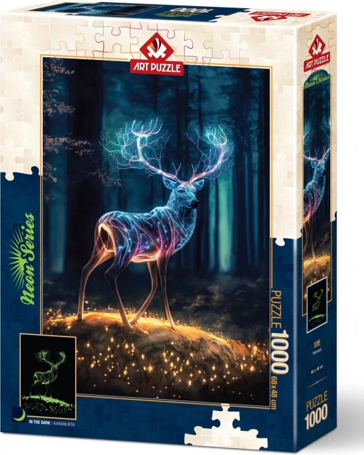 Neon-Leuchtendes Puzzle 1000 Teile