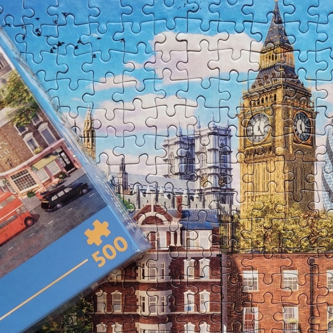 Puzzles Londons Straßen 500 Teile von GIBSONS
