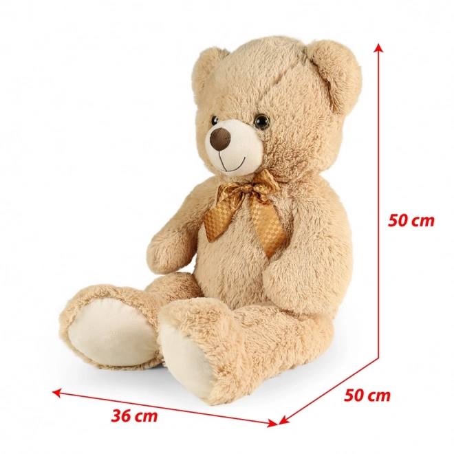 Großer Plüschbär Ron hellbraun mit Etikett 78 cm