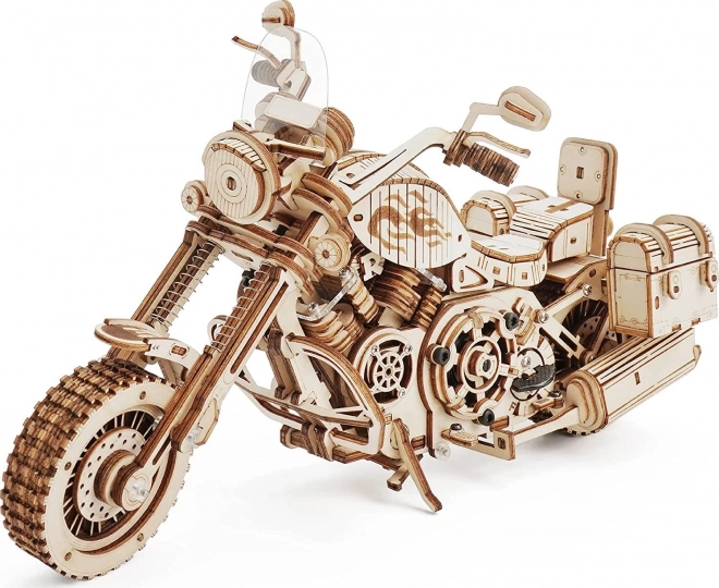 Robotime Rokr 3D Holzpuzzle Cruiser Motorrad