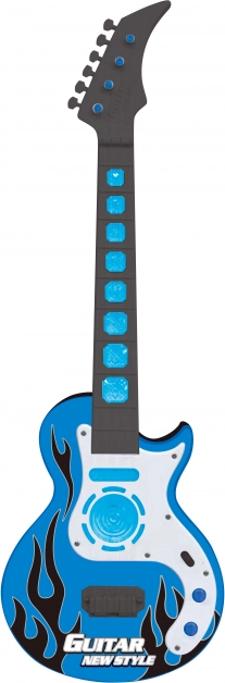 Elektrische Kindergitarre mit Effekten