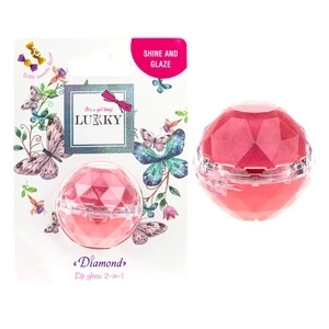 Lukky Lippenbalsam Diamant 2-in-1, süßer Geschmack, Farben: Licht