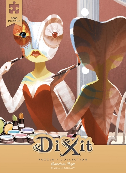 Dixit Puzzle: Chamäleon Nacht