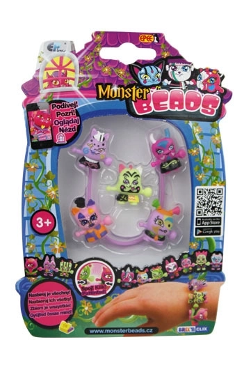 Monster Beads Cool Pack 6 - Kleine Monster