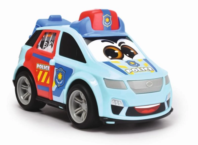 Furchtloses Polizeiauto