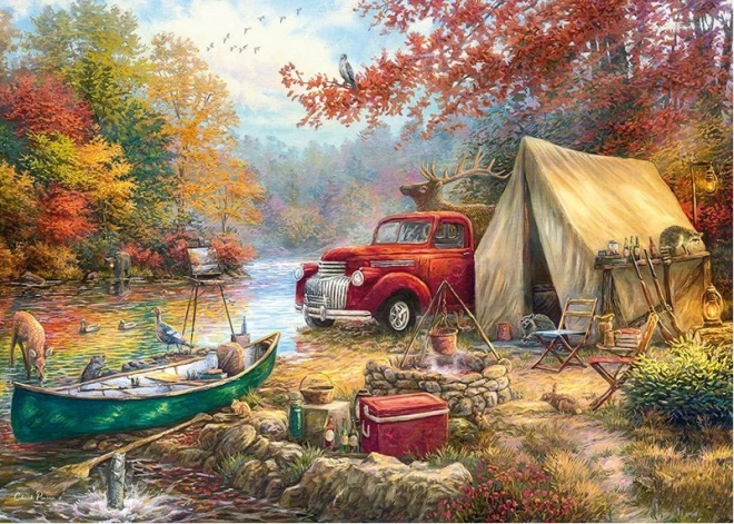 Puzzle CHERRY PAZZI Teile die freie Natur 1000 Teile