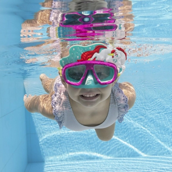 Kinder Schwimmbrille Einhorn Bestway