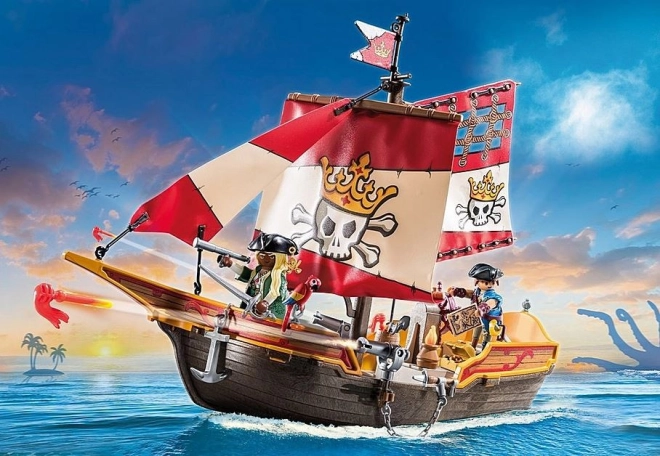 Dynamisches Piratenschiff