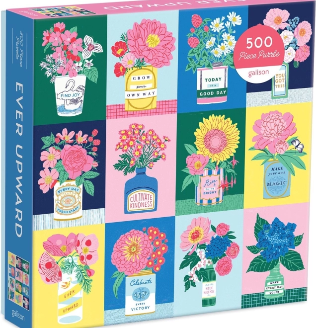 Quadratisches Puzzle Aufrecht Stehen 500 Teile
