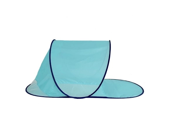 Strandzelt mit UV-Schutz 140x70x62cm, selbstaufbauend, blau – Blau