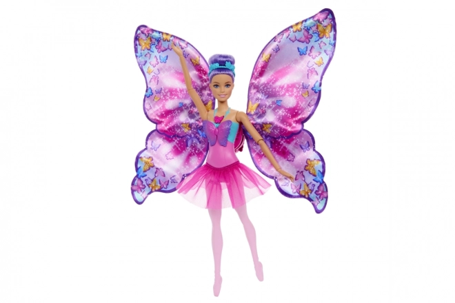 Barbie Tänzerin mit Schmetterlingsflügeln