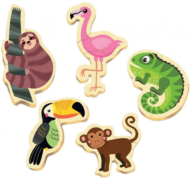 Educa Babypuzzle Tropische Tiere