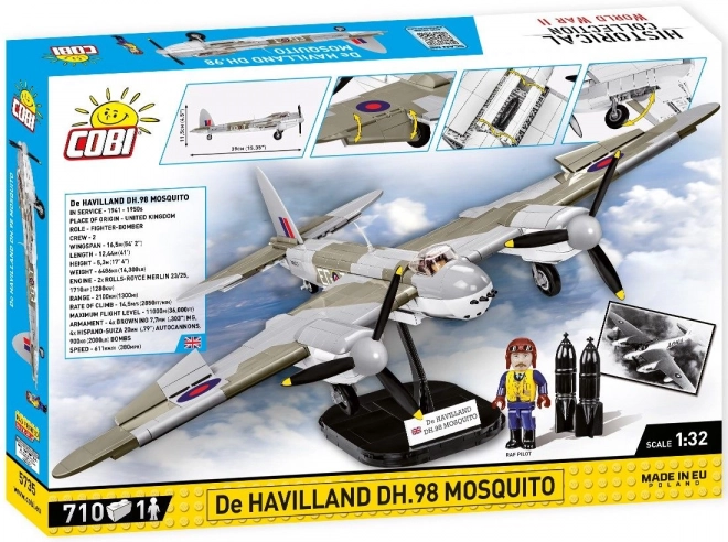 Cobi Zweiter Weltkrieg De Havilland DH.98 Mosquito Modell