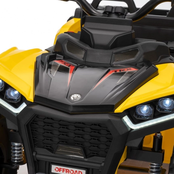 Gelbes sportliches Kinder-Quad TX ATV