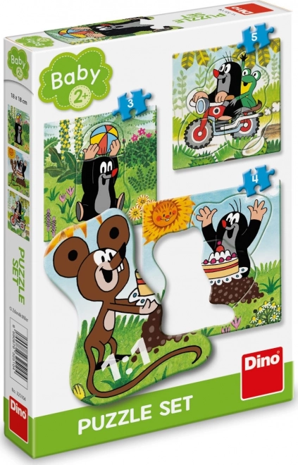 Dino Baby Puzzle Der Maulwurf Auf Der Wiese 3in1