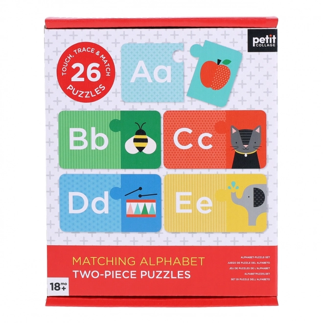 Didaktisches Alphabet-Puzzle von Petit Collage