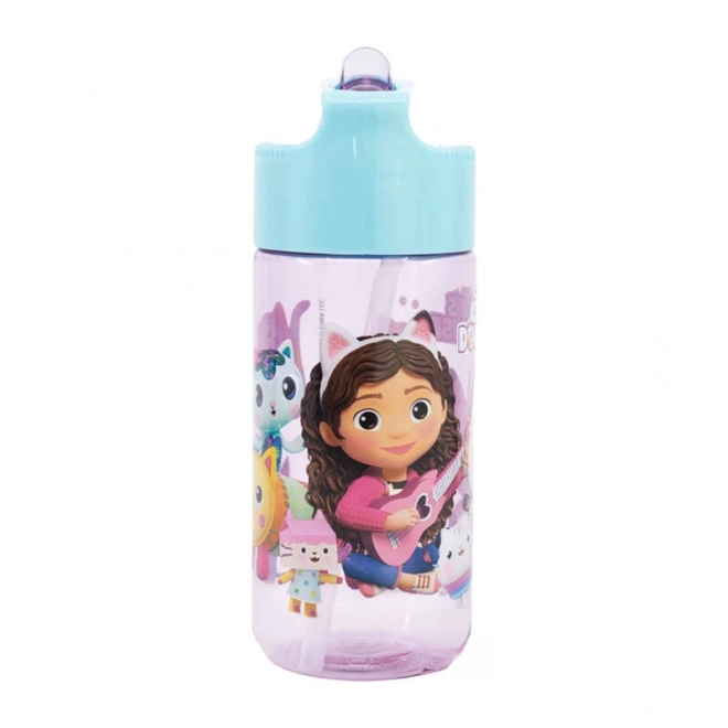 Wasserflasche mit Strohhalm für Kinder Gabby's Dollhouse