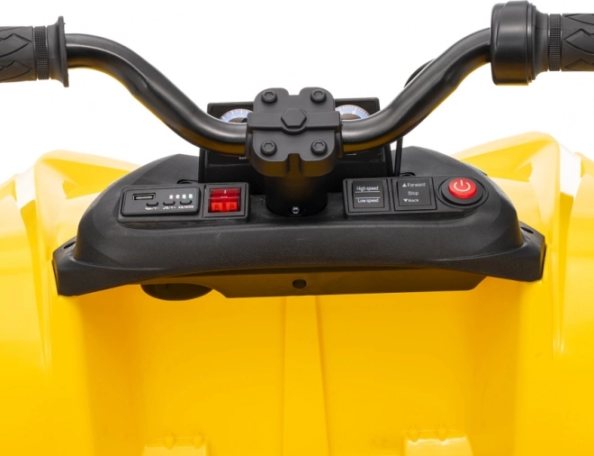 Gelbes sportliches Kinder-Quad TX ATV