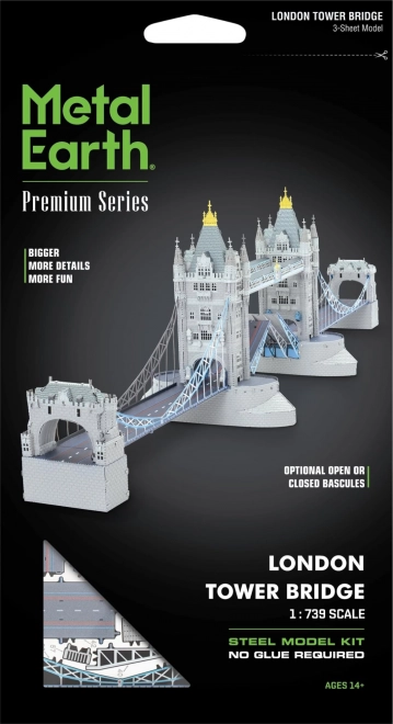 3D-Puzzle Metallbaukasten Premium Serie: Tower Bridge