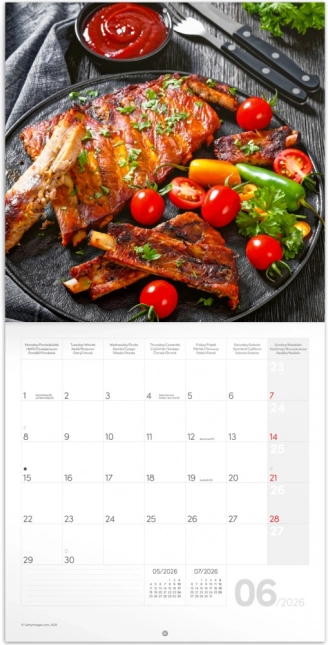 Notizkalender Gourmet 2026